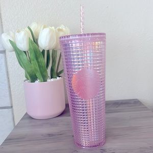Starbucks Iridescent Pink 24 Oz Tumbler